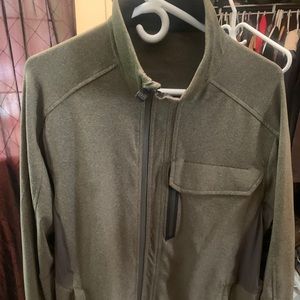 Lululemon green zip up jacket